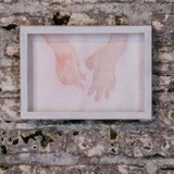 'MANGEL'  2016 - Installation - Watercolour, pencil on paper
